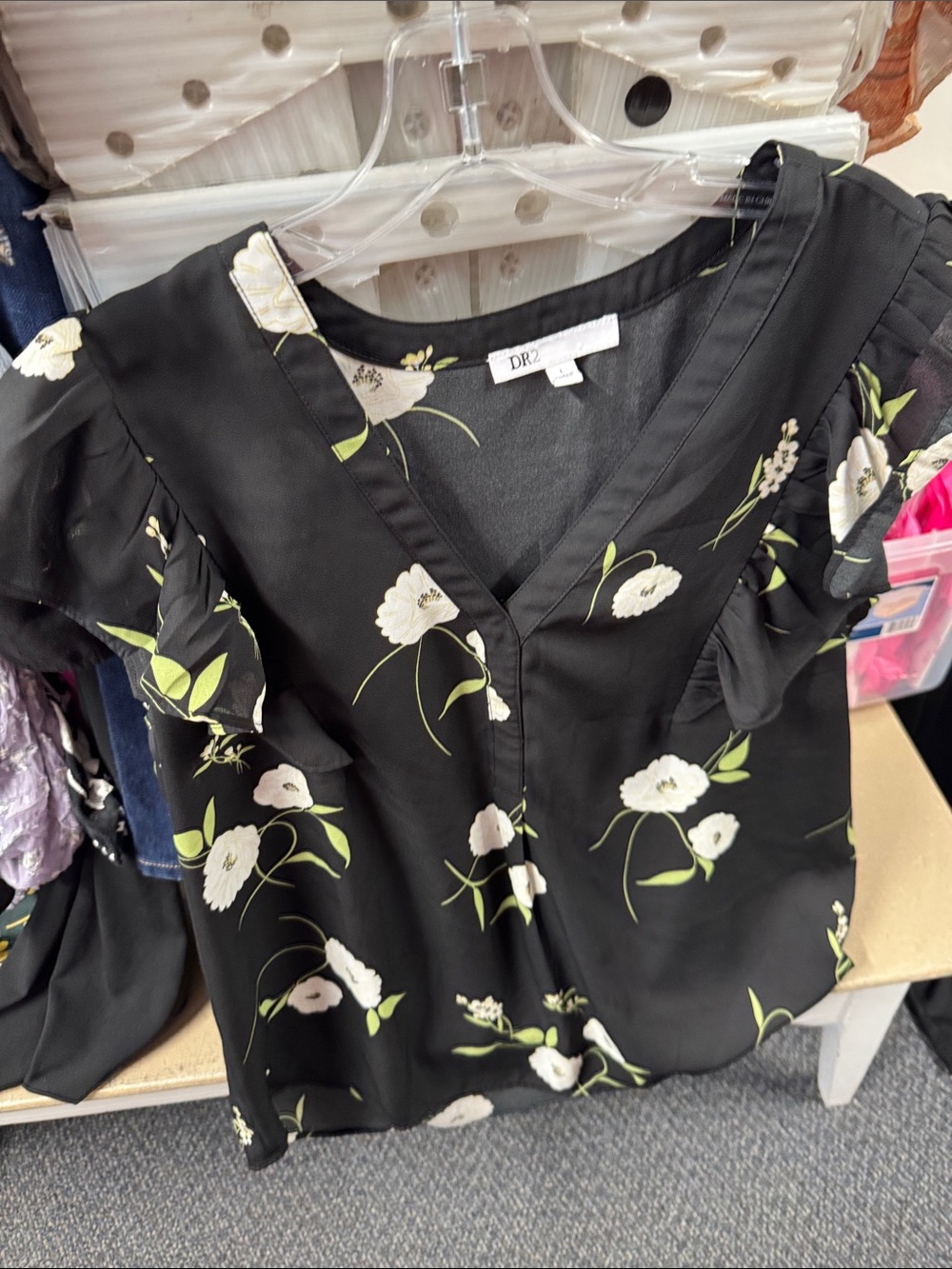 DR2 floral top L // 080219